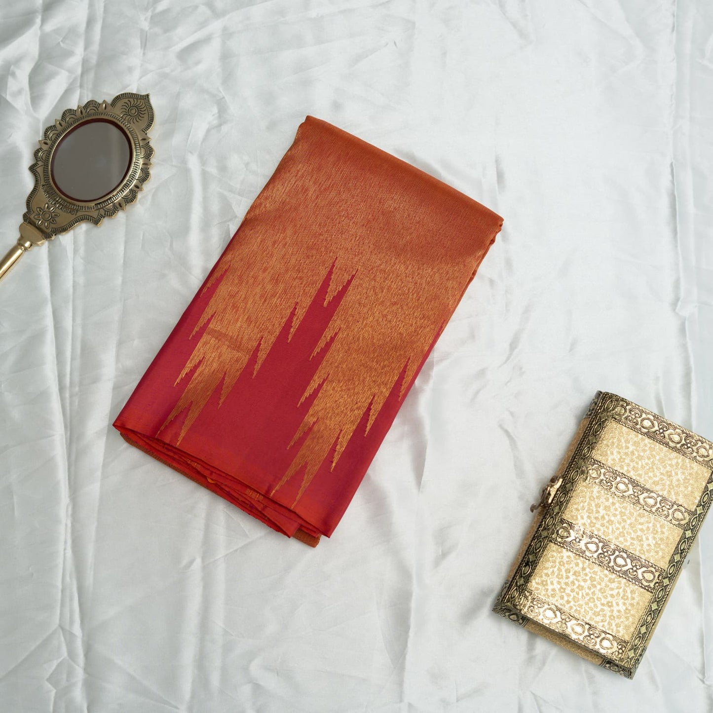 Kanaka Jwala Kanchivaram Silk Saree I Pure Silk I Ethereal Weaves UAE