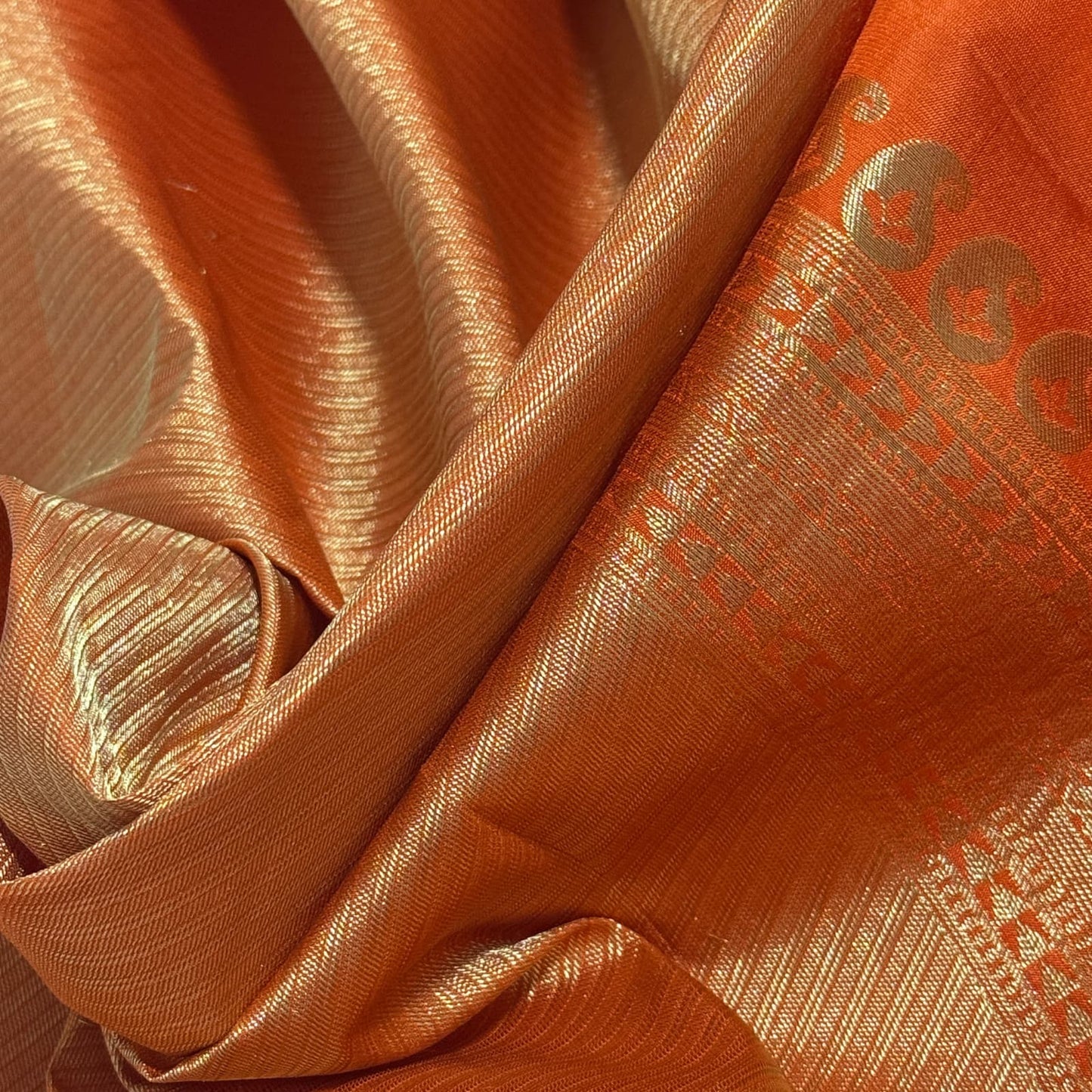 Shweta Kumkum Korvai Kanchivaram Silk Saree I Pure Silk I Ethereal Weaves UAE