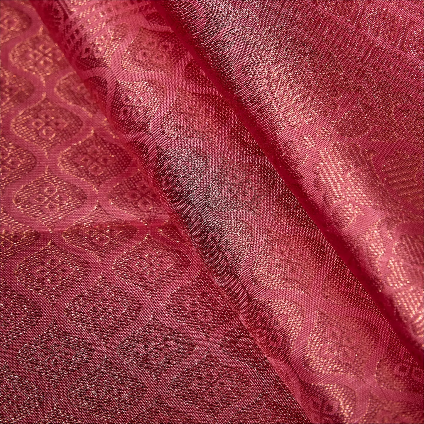 Emerald Varnam teal blue sage green and rose pink Kanchivaram silk saree with zari paisley motifs and contrast pallu – Ethereal Weaves UAE